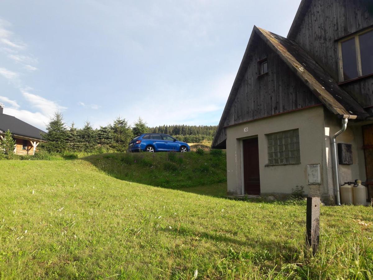 Chaloupka Na Vrsku Villa Loučná pod Klínovcem Kültér fotó
